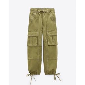 Zara Seamed Cargo Pants